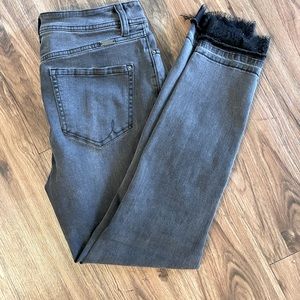INC skinny jean w/lace cuffs